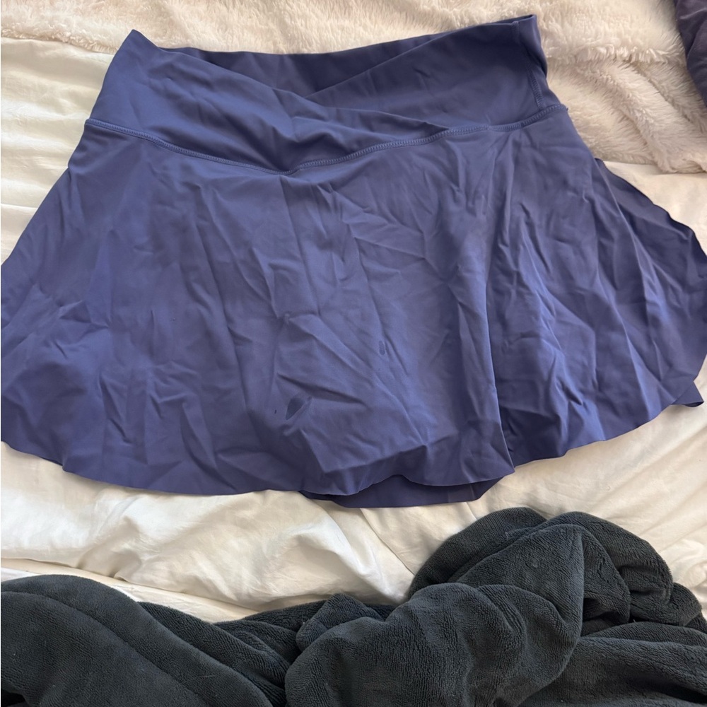 Chic Purple Mini Skirt